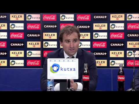 Rueda de Prensa de Arrasate tras el Real Sociedad (5-1) Real Betis - HD