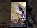 Giant Dive In Intergender Wrestling