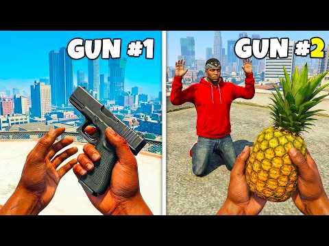GTA 5 RP, But Every Kill = Random Gun..