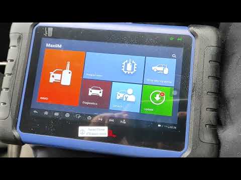 Using Autel IM508 to program in a new remote key on a 2017 Ford Transit van
