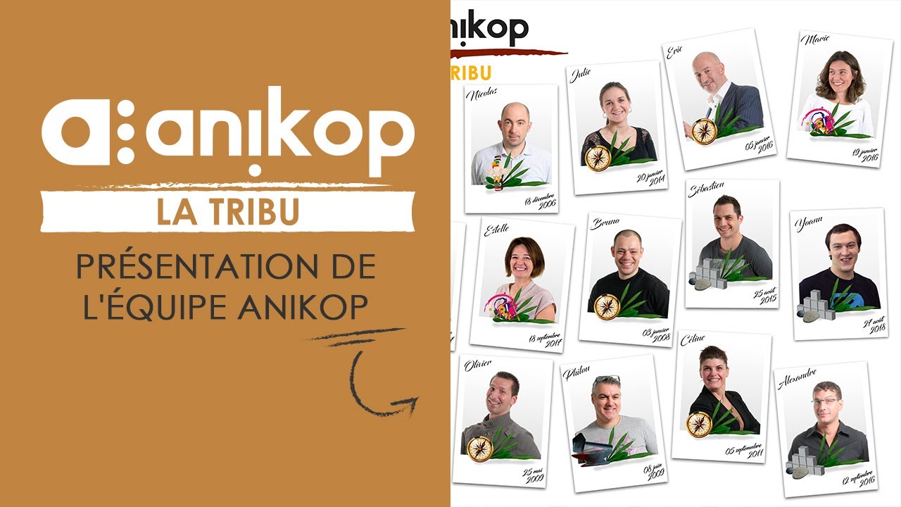 Image YouTube La Tribu Anikop (l’équipe)