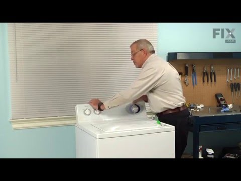 GE Washer Repair – How to replace the Dual Water Inlet Valve