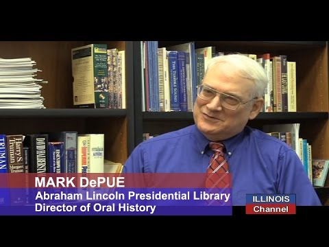 Historian Mark DePue:  Preserving Oral History