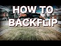 How To Backflip NO SPOTTER NEEDED