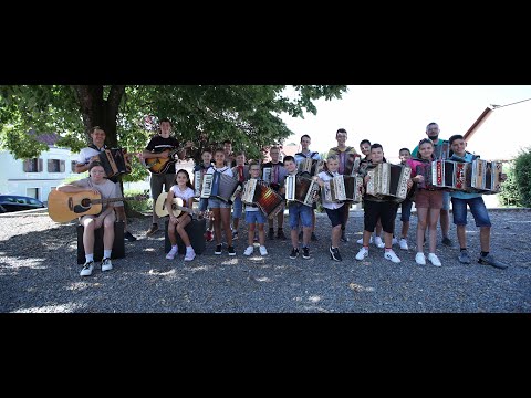 Harmonikarski orkester Andreja Bajuka- Pastirče mlado