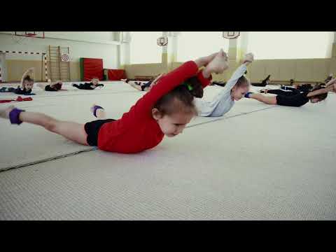 Real training in rhythmic gymnastics. Russia. Художественная Гимнастика.
