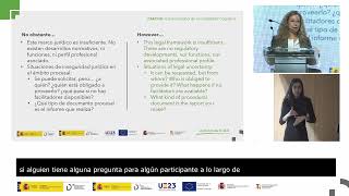 Conference on the procedural facilitator. 7 Situation and future challenges in Spain | CEACOG