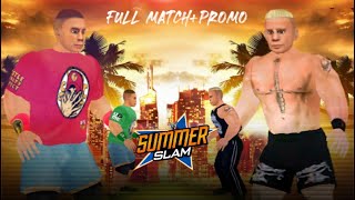 John Cena vs Brock Lesnar-WWE World Heavyweight championship:Summerslam 2014 (Full match with promo)