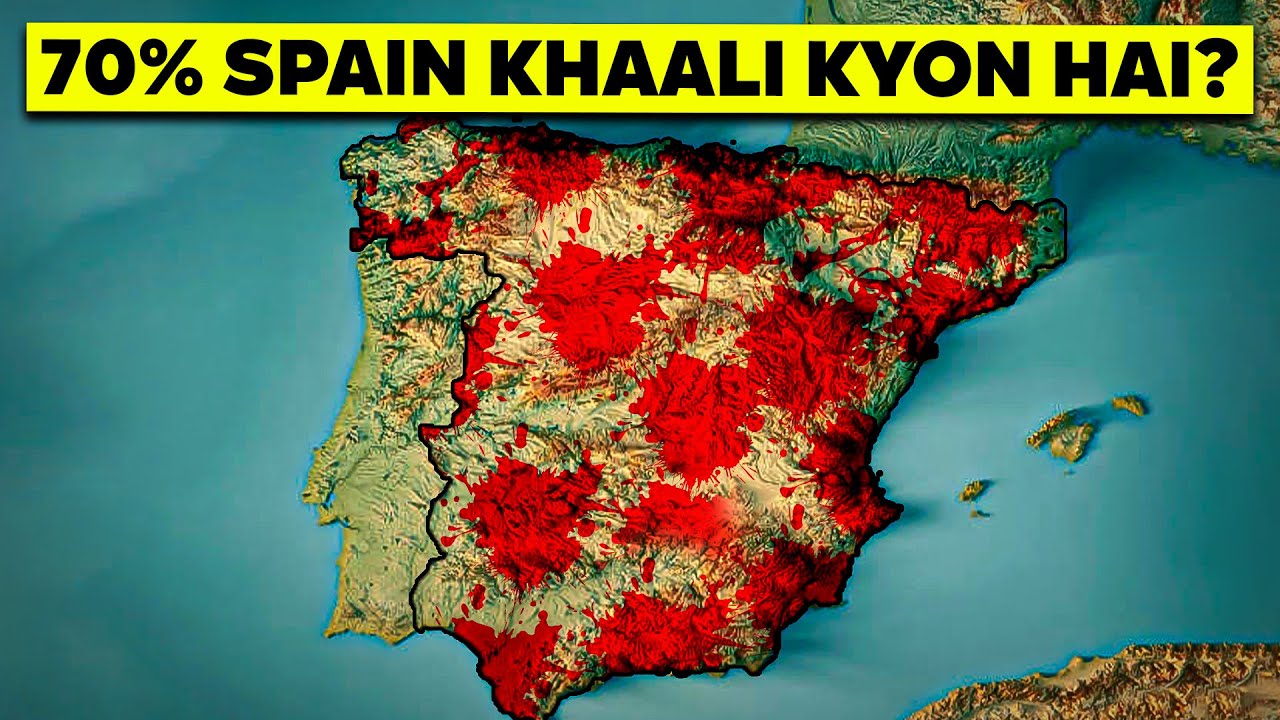 Why 70% of Spain is Completely Empty?