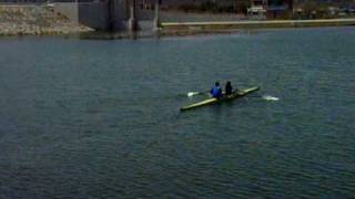 preview picture of video '카누 경기 a canoe race  : The lake of Korea in Jeonju city 구이 저수지'