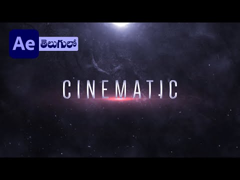 After Effects Tutorial | Cinematic Title Animation in After Effects