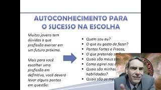 TREINAMENTO DE ORIENTAÇÃO PROFISSIONAL - Aula 1