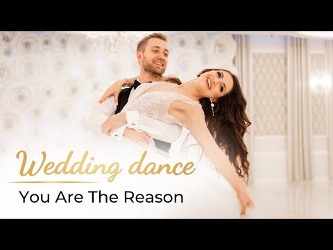 You Are The Reason - Calum Scott 💗 Wedding Dance ONLINE | Easier & Shorter Version