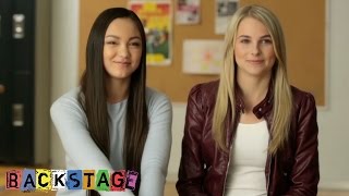 Vanessa and Carly | Behind the Scenes | Backstage | Disney Channel