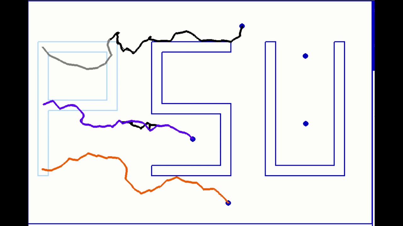 Distributed Multi-Robot Motion Planning with Python - Simulation Demos