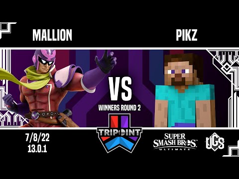 Tripoint Smash 150  -  Winners Round 2  -  MALLION(Captain Falcon) Vs. Pikz(Steve)
