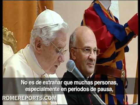 El Papa explica el sentido de los monasterios en el siglo XXI