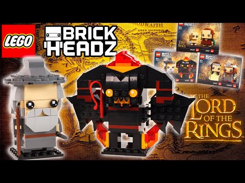 Vidéo LEGO BrickHeadz 40631 : Gandalf le Gris et le Balrog (Seigneur des Anneaux)
