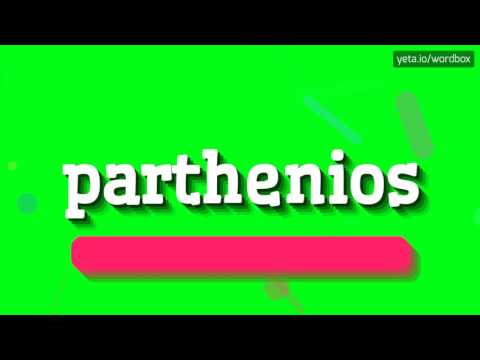 PARTHENIOS - HOW TO PRONOUNCE IT!?