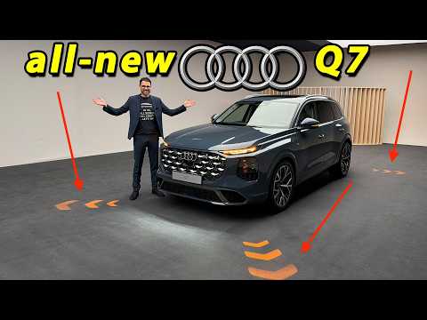 all-new Audi Q7 REVEAL (2027) - going all-in against BMW X5 and Merceds GLE!
