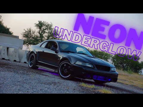 Installing Old School NEON UNDERGLOW On My Mustang...