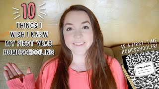 What I Wish I Knew Before Homeschooling - From a First-Time Homeschooler