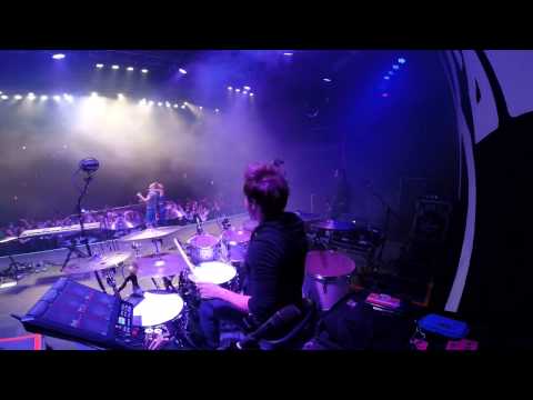KARMIN LIVE Pulses Tour 2014 - Mika Fineo DRUMCAM