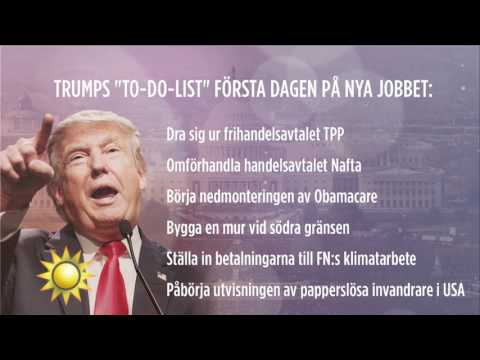 "Trurmp både slår och gullar med media" - Nyhetsmorgon (TV4)