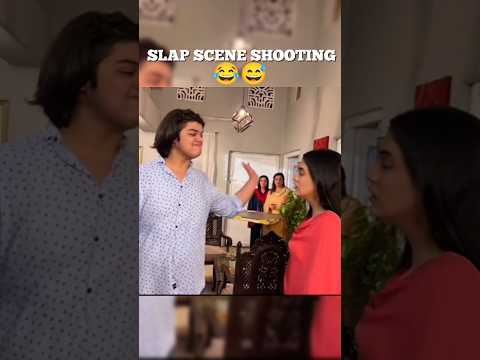 Kaffara slap scene bts😂 #kaffara #laibakhan #kaffarabts