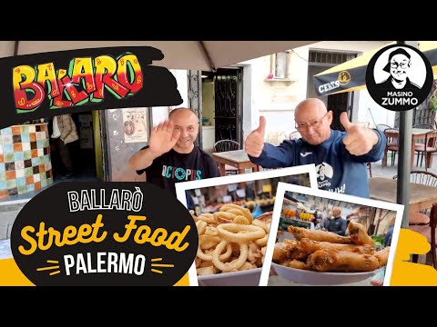 Street food at the Ballarò Market - Palermo - Sicily