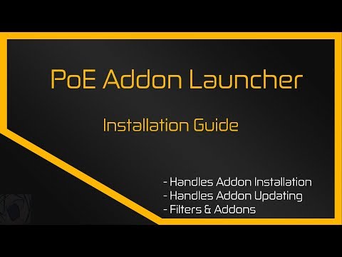 PoE Addon Launcher for Path of Exile