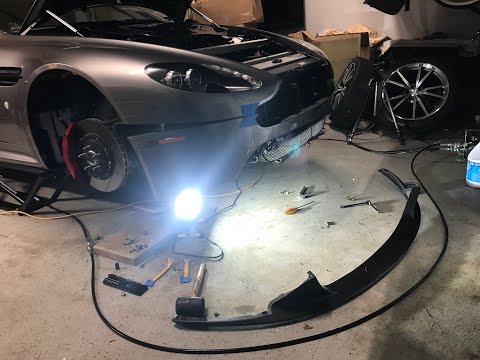2013 Aston Martin V8 Vantage Carbon Kit Part 2 (Front Splitter)