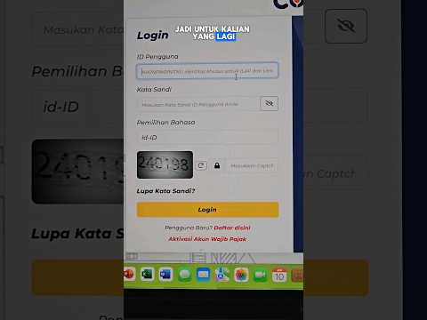 Cara login coretax pertama kali #logincoretax #coretax #coretaxdjp