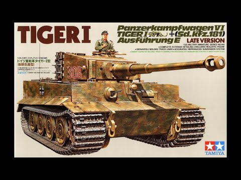 VI Ausf Tamiya 35146-Pz Kpfw 1:35 E Tiger I sd.kfz.181 Late Version 