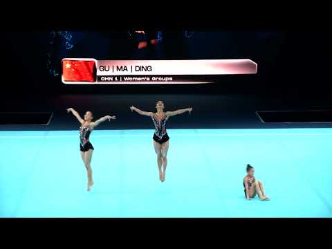 China (CHN) - 2024 Acrobatic Worlds, Guimaraes (POR) Balance Qualification  Women's Group