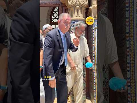 فوزي لقجع يحضر جنازة أسطورة الكرة المغربية أحمد فرس بالمحمدية