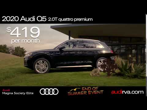 Audi Richmond's End of Summer Event featuring the 2020 Audi Q5