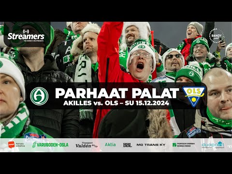 Bandyliigaa: Akilles - OLS kooste 15.12.2024
