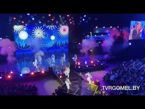 На концерте «Время выбрало нас» выступила Заслуженная артистка Республики Беларусь Виктория Алешко видео