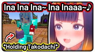 Suisei Trades Takodachi with Ina in Her CUTEST Voice and Then Anya Mentions Gambling...【Hololive EN】