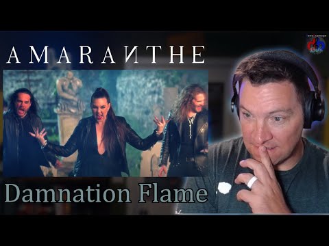 AMARANTHE "Damnation Flame" 🇸🇪 Official Music Video | DaneBramage Rocks Reaction