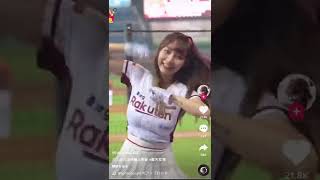 【巨乳揺れ】Ra↑ku↓te↑n↓【TikTok】cheerleader big tits bounce