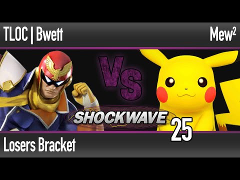 SW 25 Wii U - TLOC | Bwett (C Falcon) vs Mew² (Pikachu) - Losers Bracket