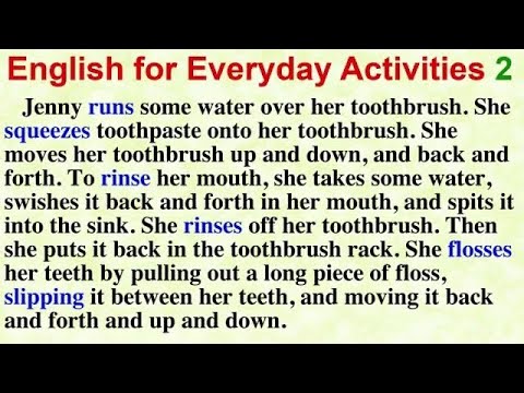 English for Everyday Activities 2