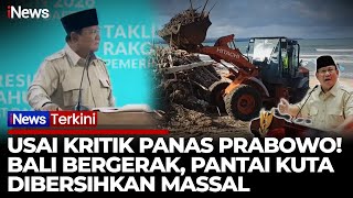 Download lagu Disentil Prabowo Bali Kotor! Sampah di Pantai Kuta Langsung Dibersihkan | iNews Terkini mp3