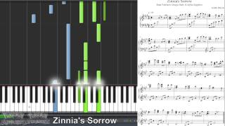 Pokémon ORAS - Lament of Falling Stars (Zinnia's Sorrow) (Synthesia Piano Tutorial)