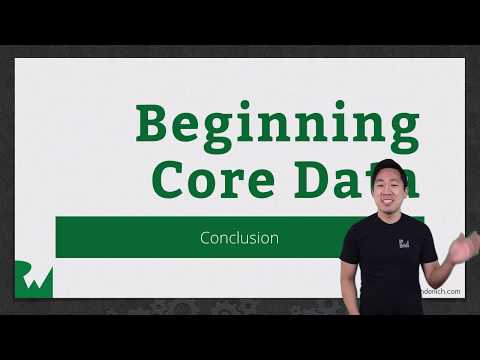 Introduction Beginning Core Data raywenderlich com