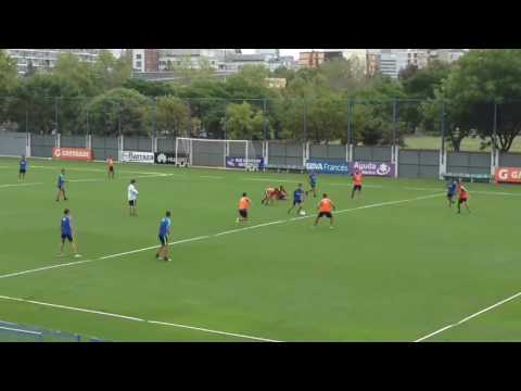 Las trompadas entre Insaurralde y Silva