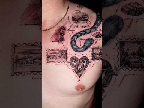 Graphic Tattoo & Cover Up