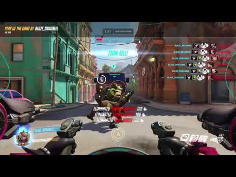 THE MOST INSANE DVA BOMB I HAVE EVER DONE - Overwatch